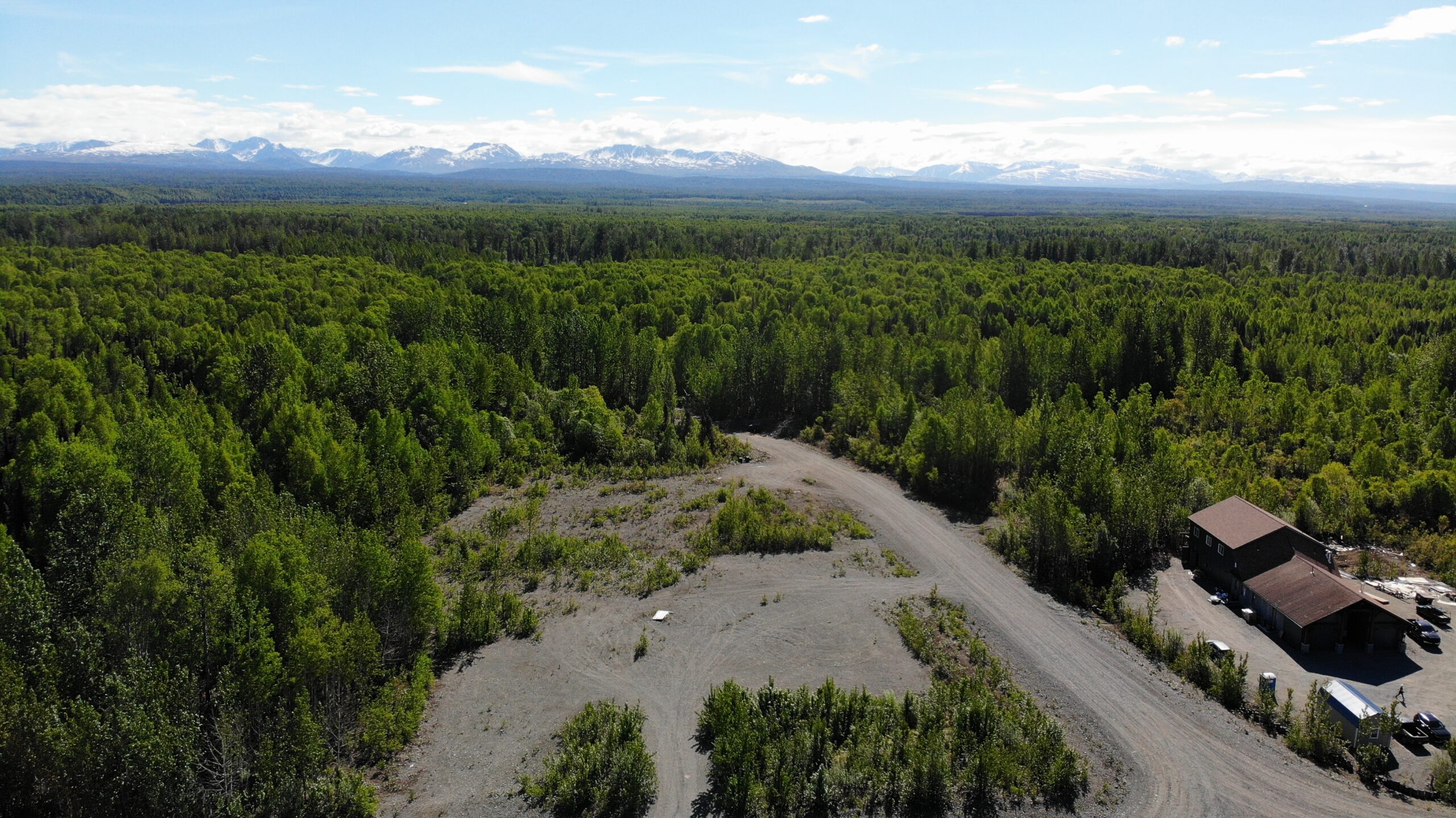 Remote Acreage Talkeetna, Montana Creek Frontage, 55 Acres