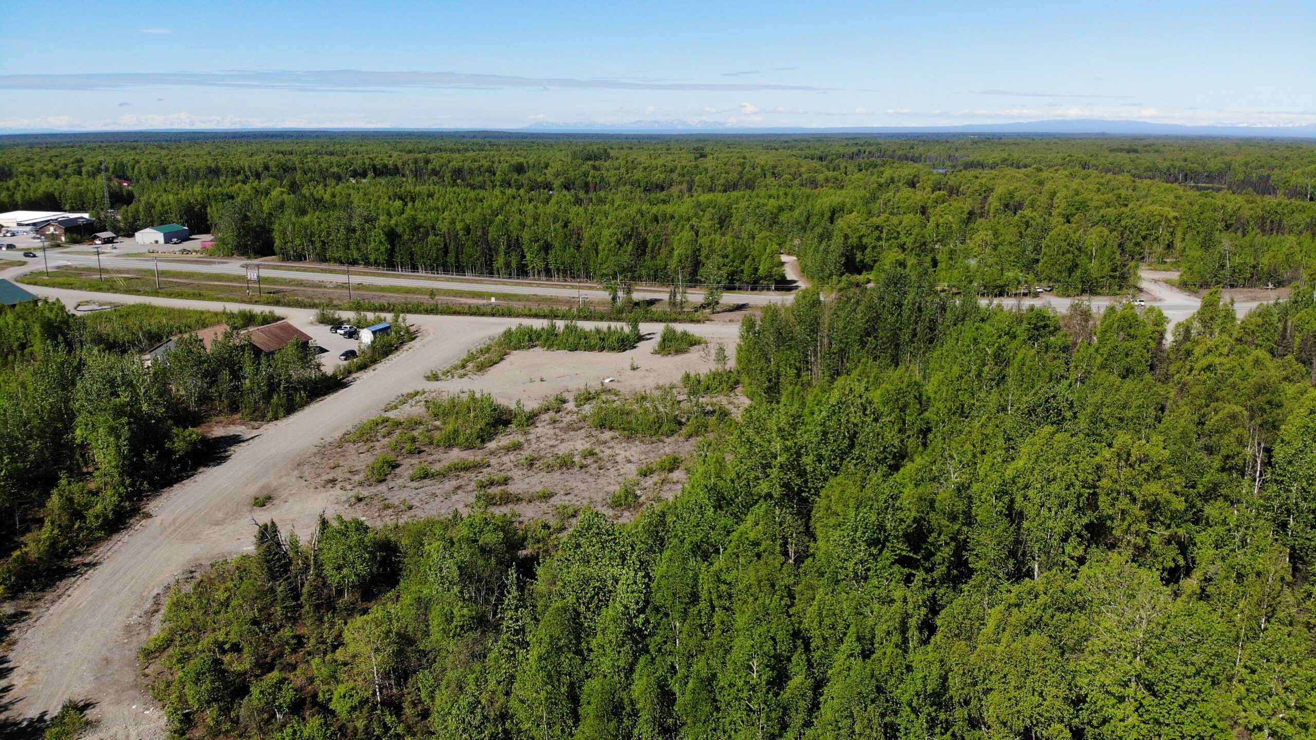 Remote Acreage Talkeetna, Montana Creek Frontage, 55 Acres