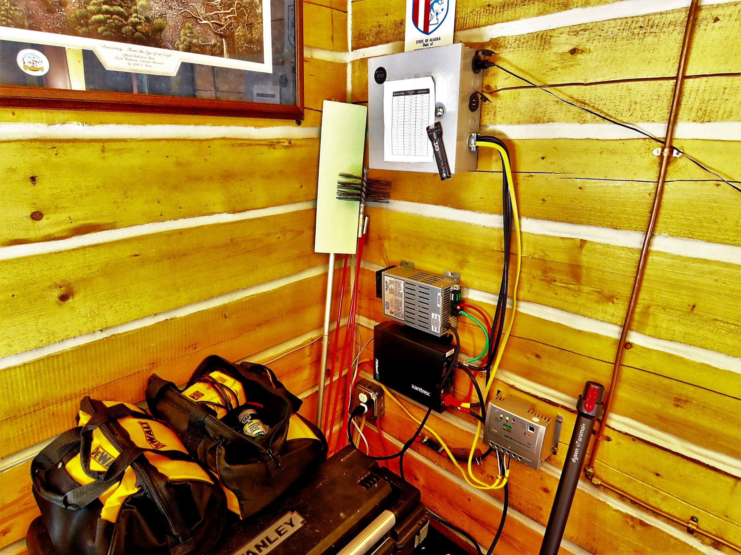 Remote Log Cabin for Sale on 5 Acres in Talkeetna Alaska