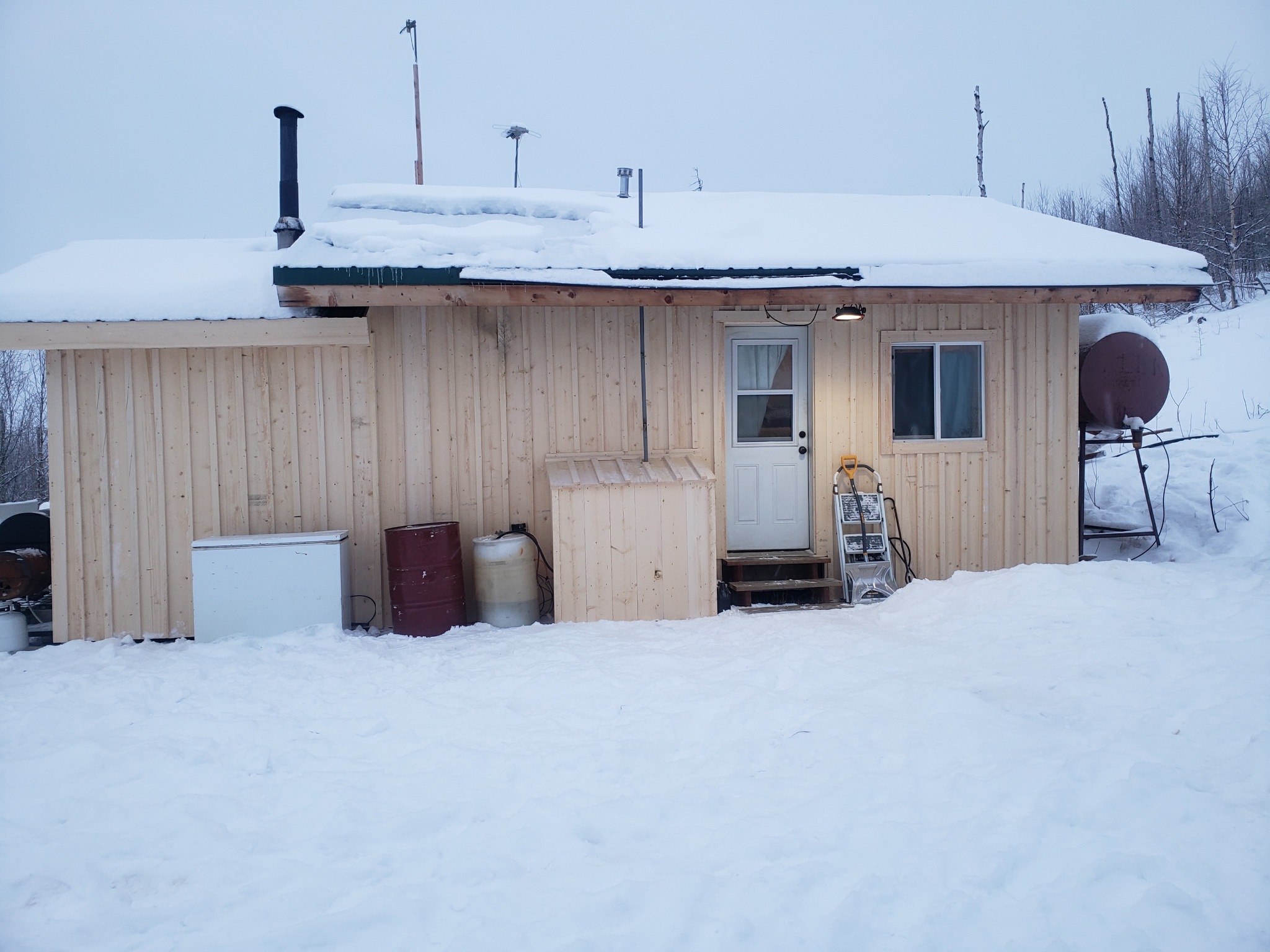 Featured image for “Remote Cabin Alaska, Off Grid Living, Near Fairbanks Alaska SOLD!”