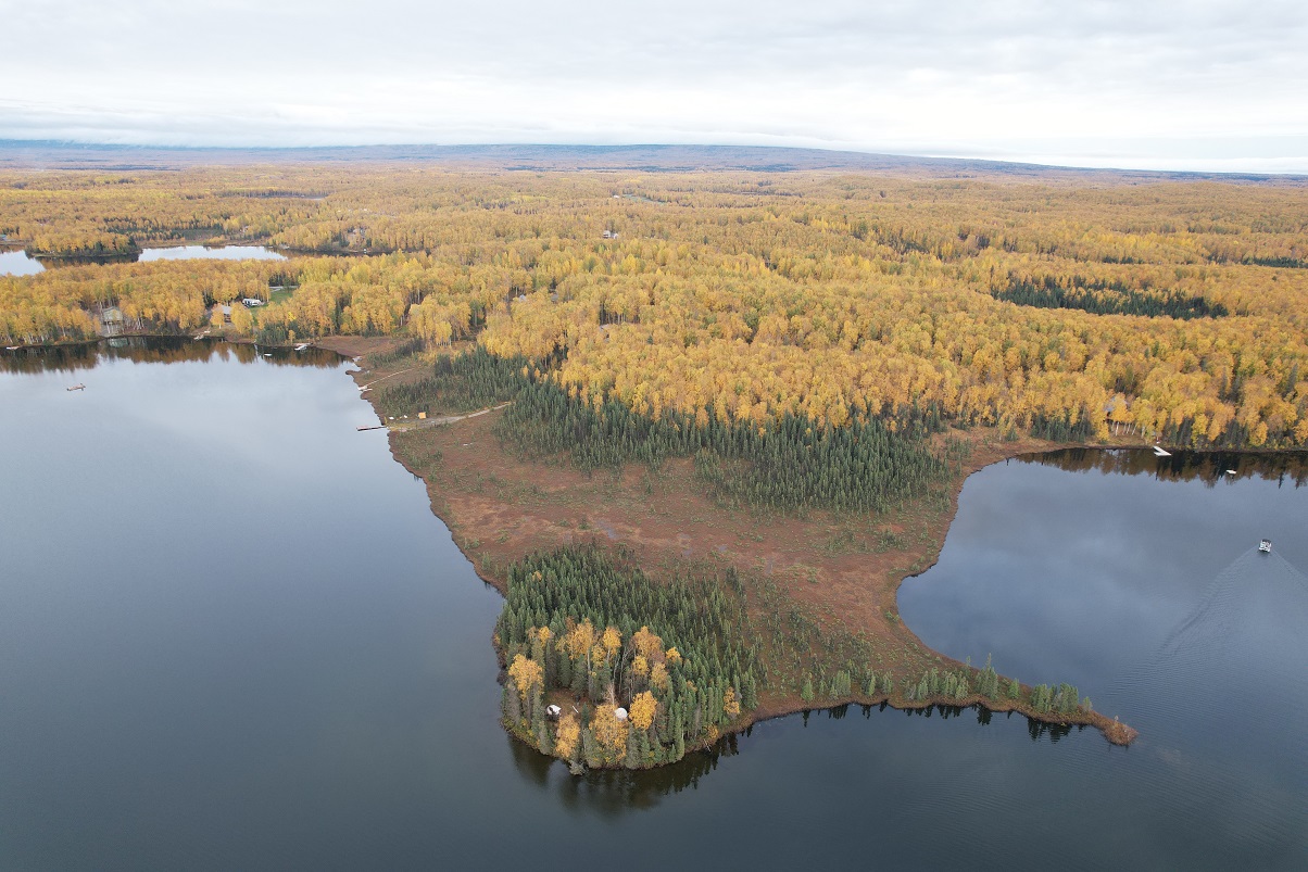 Featured image for “Lakefront Crystal Lake, Willow 2.24 Acres No Road Access SOLD!”