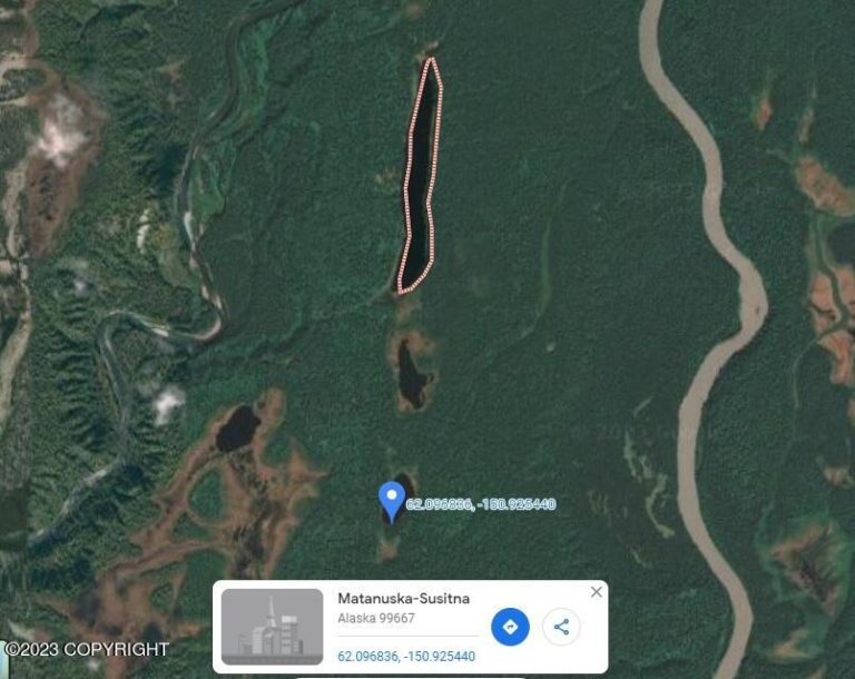 Lakefront 33 Acres Trail Access or Floatplane Trapper Creek