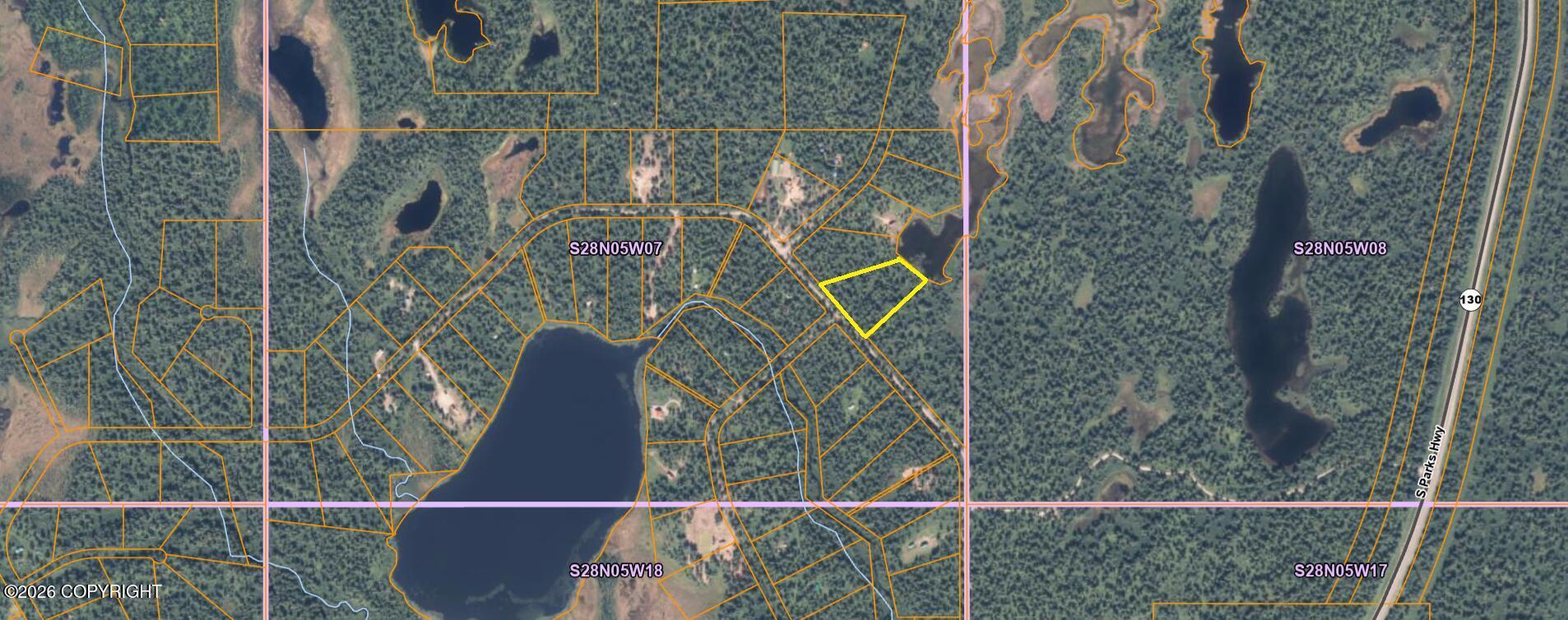 Featured image for “4.58 Acres with Trail Access Near Trapper Creek Alaska”